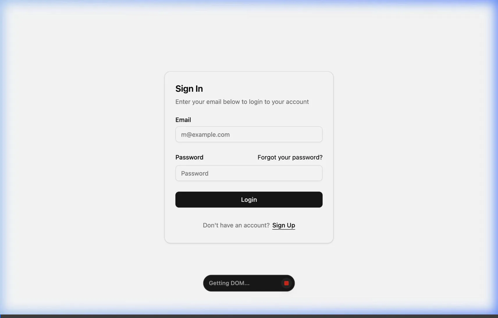 Procurement Flow Demo